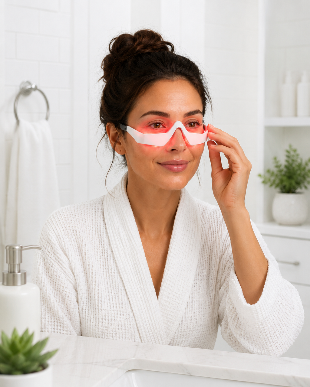 Under-Eye Red Light Therapy Massager