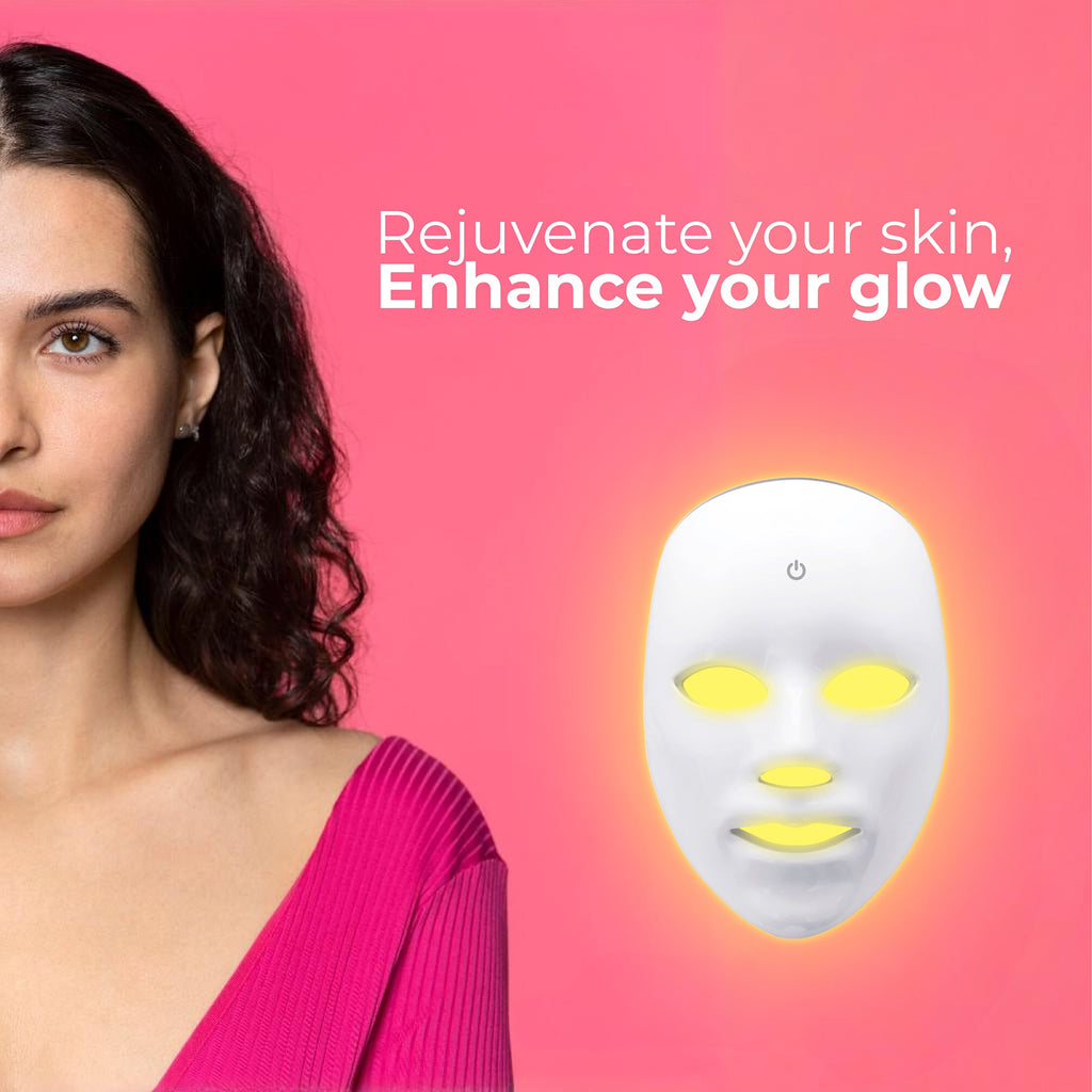7-in-1 LED Light Therapy Face Mask